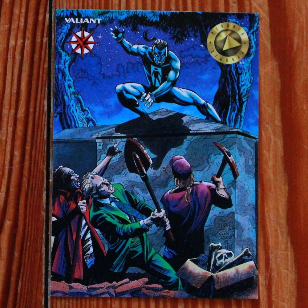 Vintage Upper Deck 1993 "Valiant" Trading Card